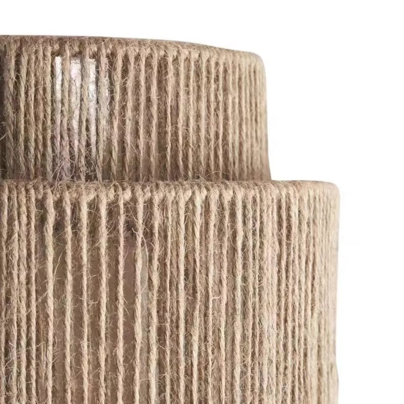 Retro Woven Wall Lamp – Boho LED Decorative Lighting