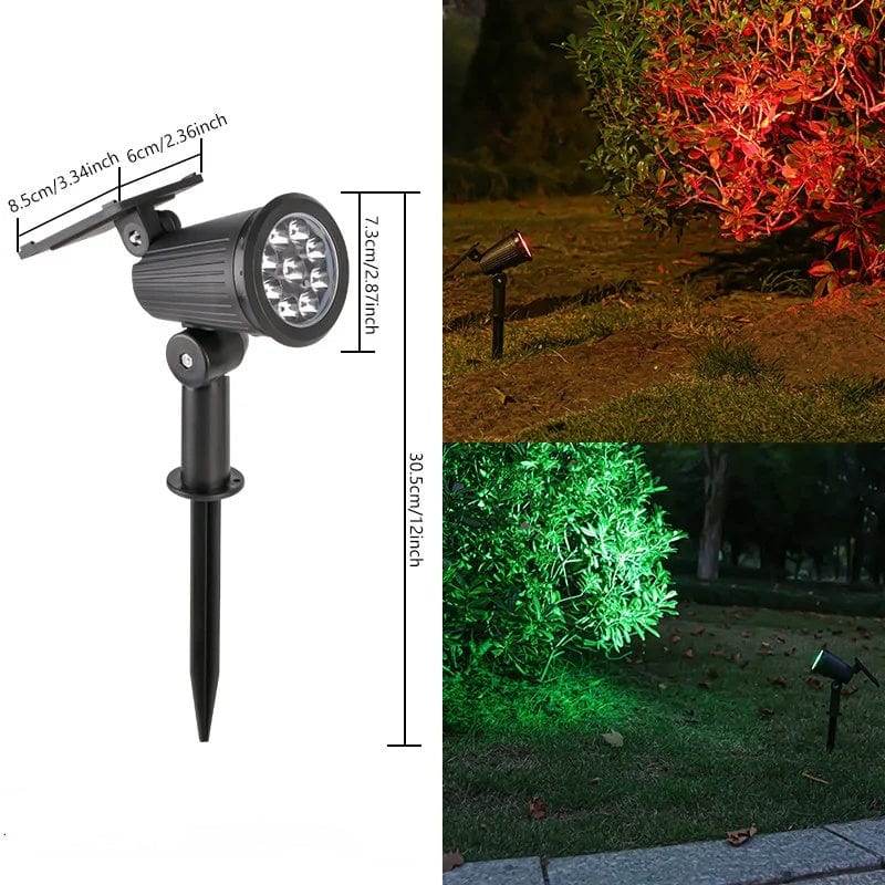 SunGlow Solar LED Garden Spotlight – Outdoor Landscape Lighting