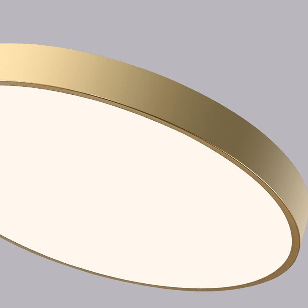 Modern Aura Circular Flush‑Mount LED Ceiling Light