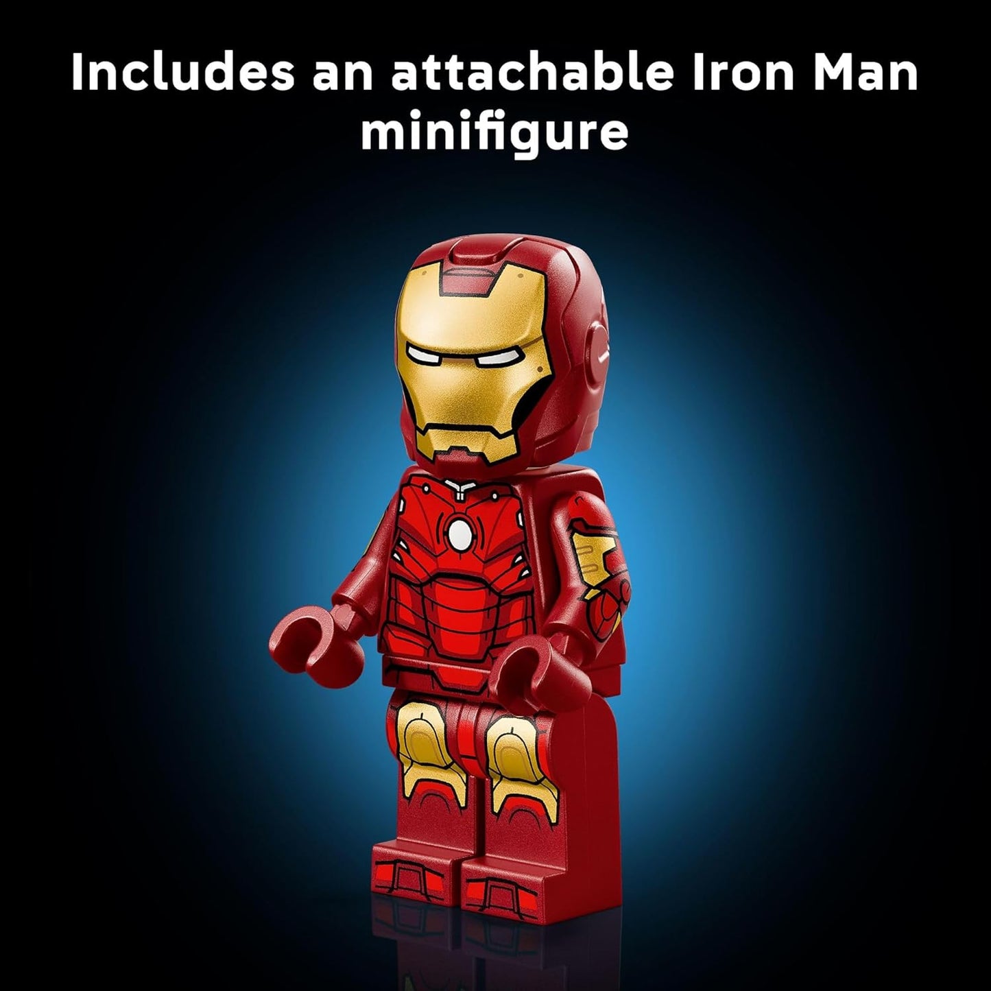 Lego Poseable Iron Man Mark 3 Building Set - Collector's Edition Construction Kit with Minifigure for Adults 18+ - Perfect Gift for Birthdays - Model 76344
