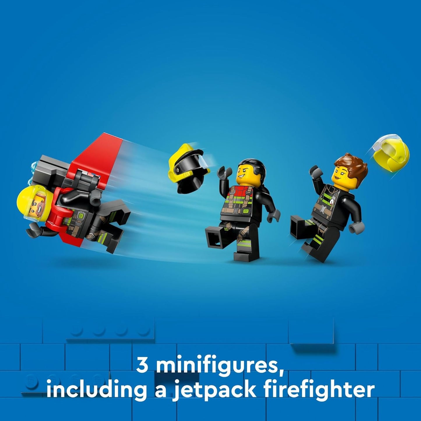 Lego Fire Rescue Airplane Toy for Children - Great Birthday Gift for Ages 6+ - Comes with 3 Minifigures - Ideal for Creative and Imaginative Play