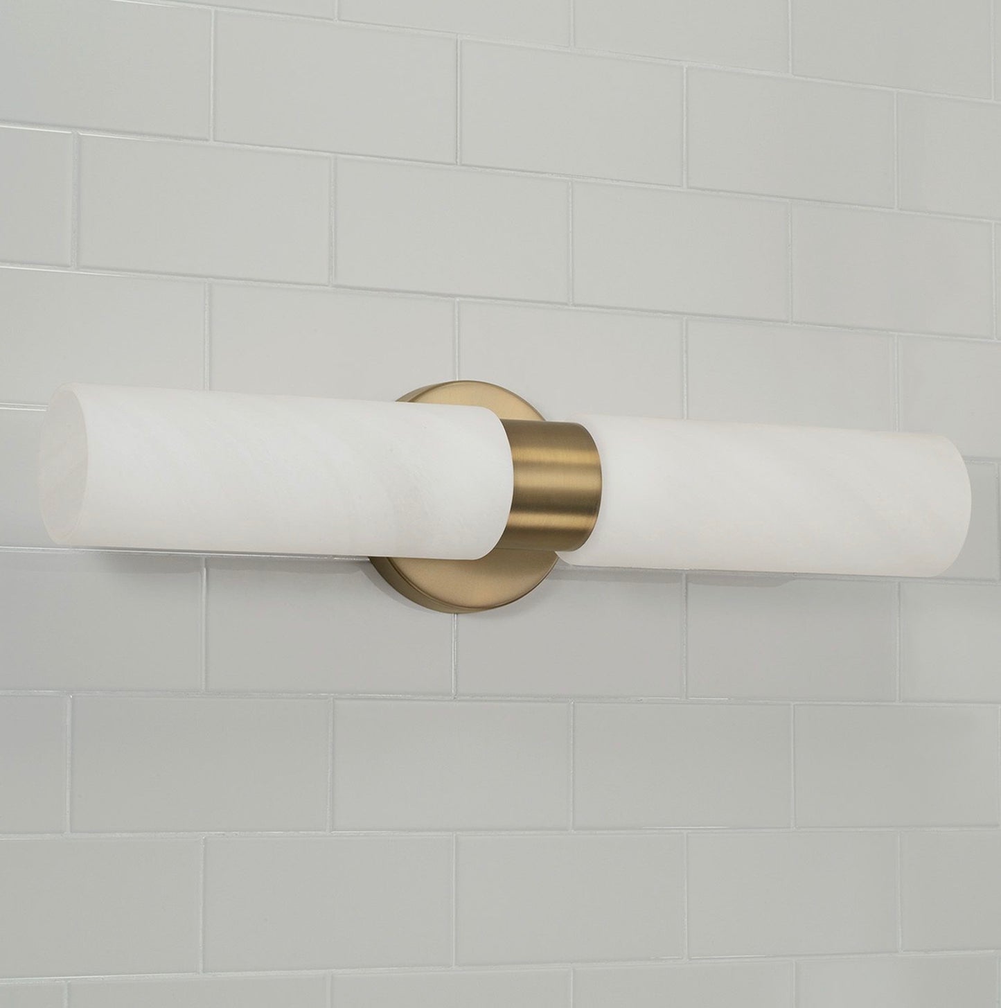 Alyssa Aged Brass Two-Light Wall Sconce by Capital Lighting