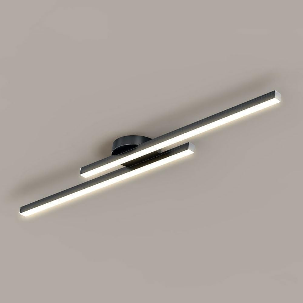 Aluminium LED Semi-Flush Ceiling Light