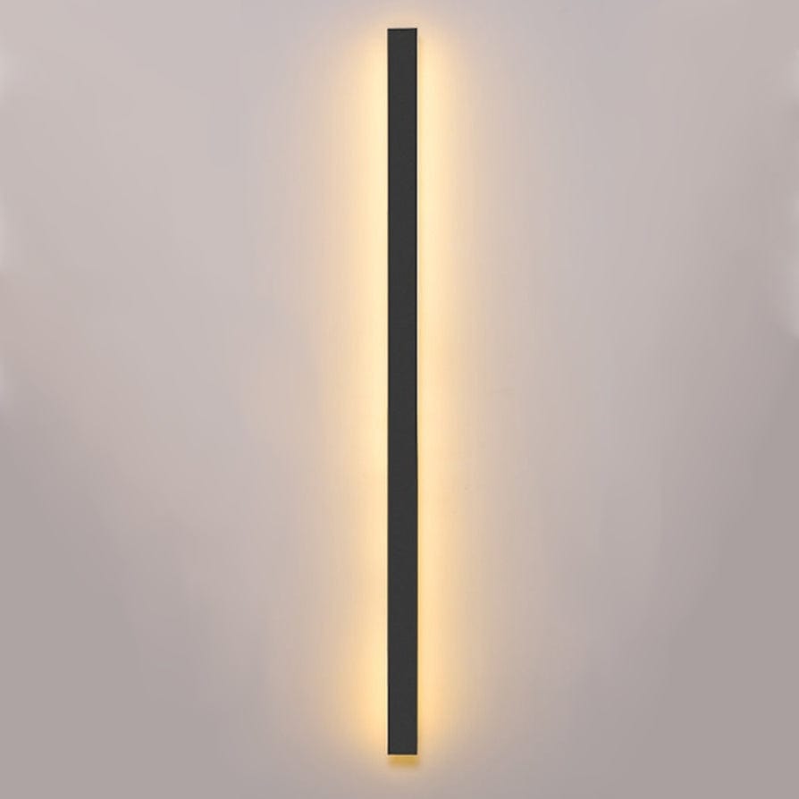 LumaLine Modern Aluminum Backlit Wall Lamp – LED Ambient Lighting