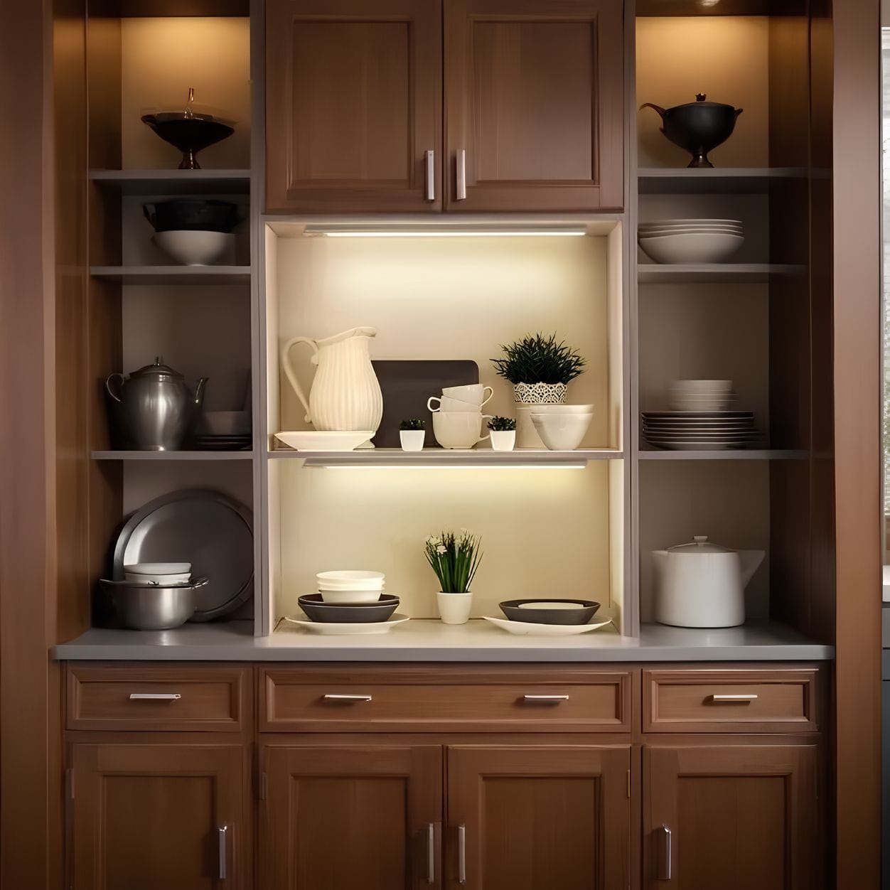 MotionLite Rechargeable LED Cabinet Light – Wireless Under-Cabinet Motion Sensor
