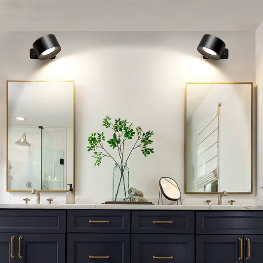 Ambilume Rechargeable Battery-Powered Wall Light – Wireless LED (Set of 2)