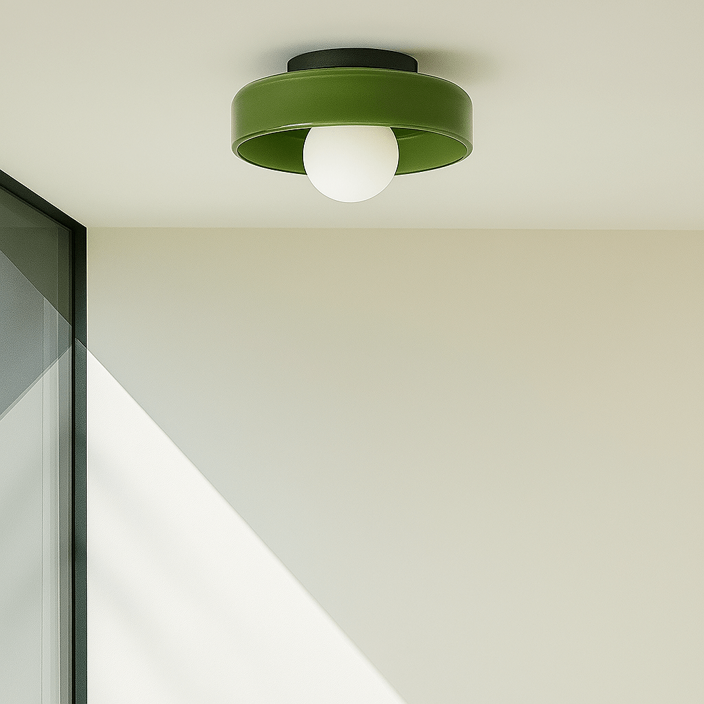 LumaGlass LED Ceiling & Wall Lamp – Modern Glass Light Fixture