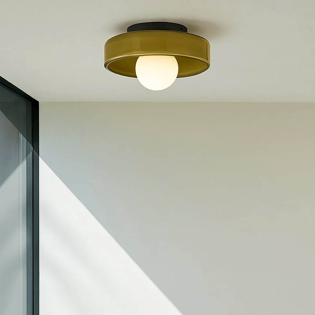 LumaGlass LED Ceiling & Wall Lamp – Modern Glass Light Fixture