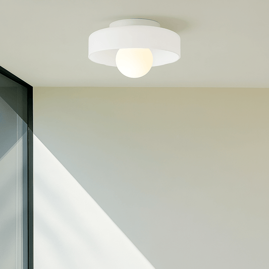 LumaGlass LED Ceiling & Wall Lamp – Modern Glass Light Fixture