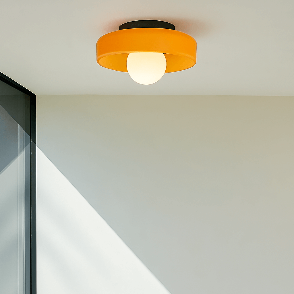 LumaGlass LED Ceiling & Wall Lamp – Modern Glass Light Fixture