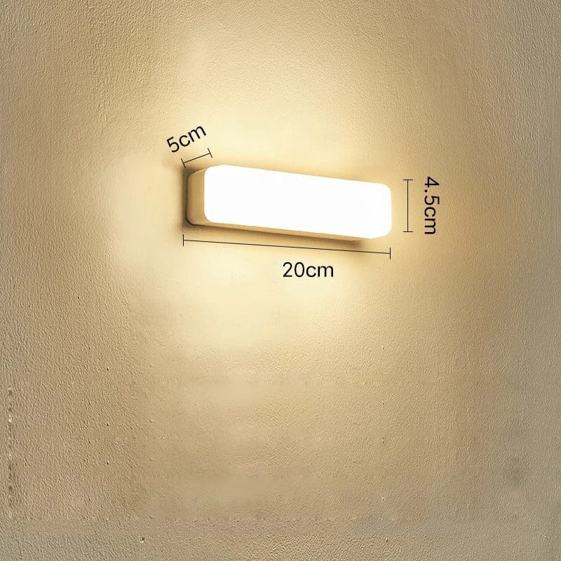 LumaGlow LED Bathroom Mirror Light – Modern Vanity Wall Sconce