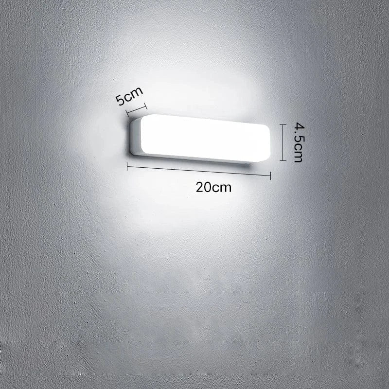 LumaGlow LED Bathroom Mirror Light – Modern Vanity Wall Sconce