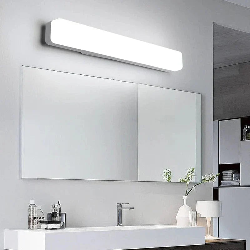 LumaGlow LED Bathroom Mirror Light – Modern Vanity Wall Sconce