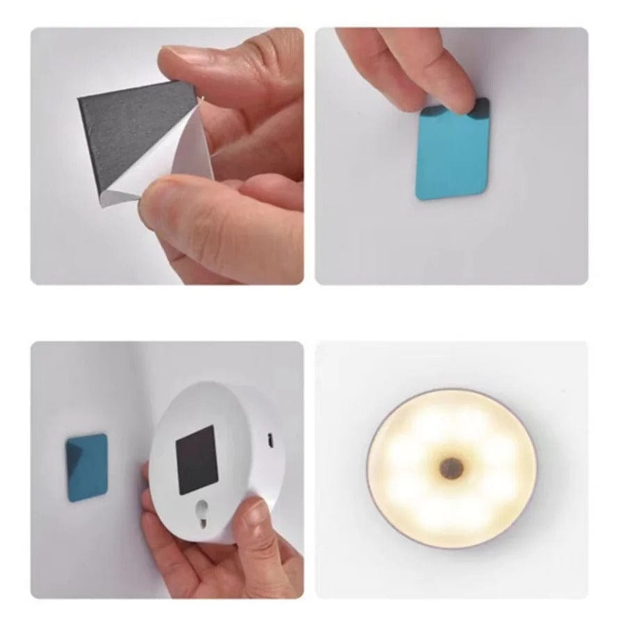 MotionSense Rechargeable LED Motion Sensor Light – Wireless & Energy-Efficient