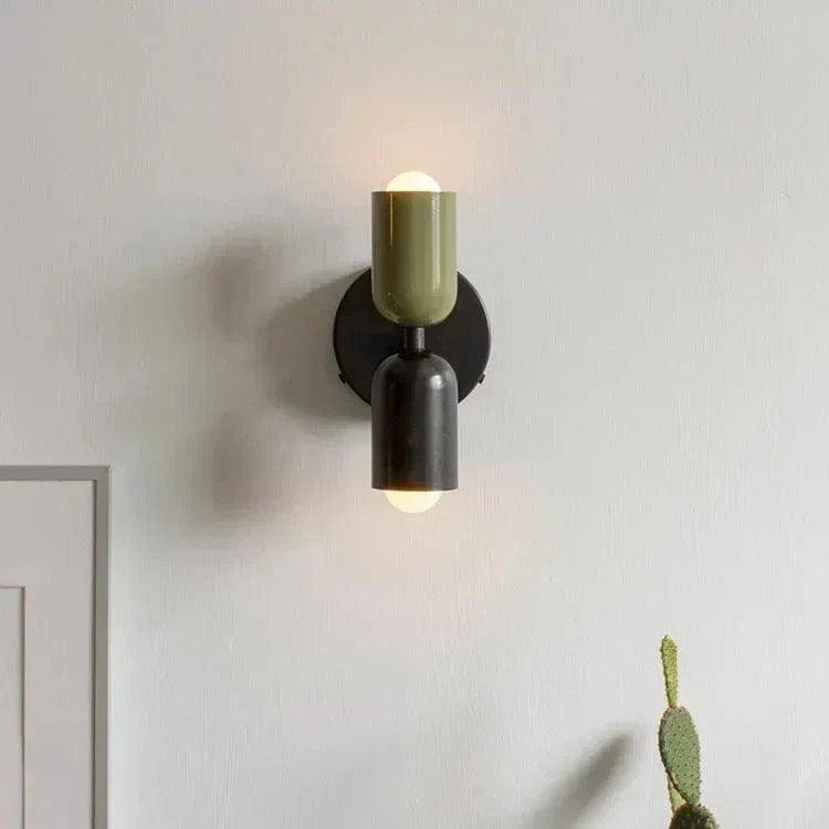 LED Bedside Wall Lamp Colorful & Adjustable Light