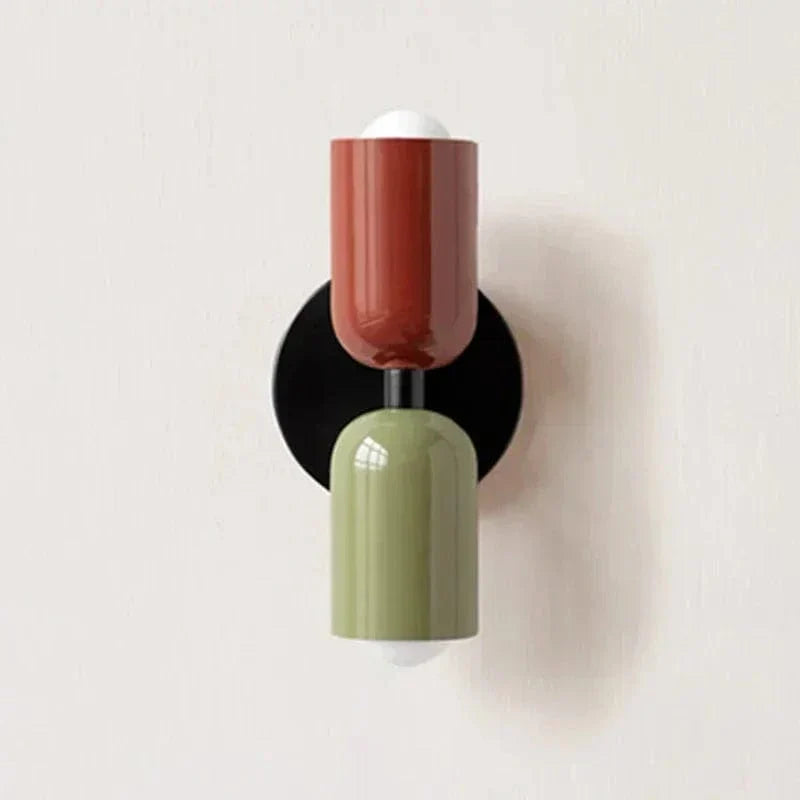 LED Bedside Wall Lamp Colorful & Adjustable Light
