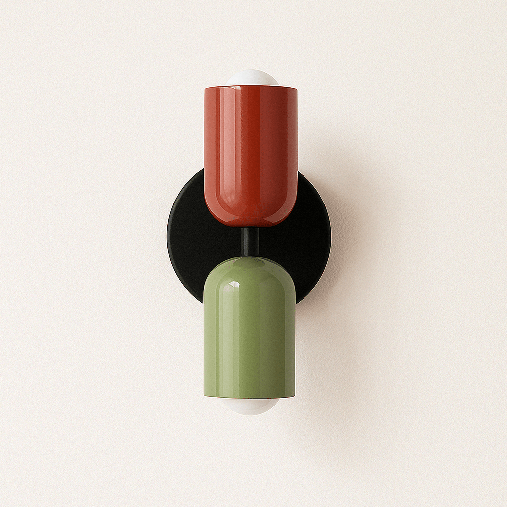LED Bedside Wall Lamp Colorful & Adjustable Light