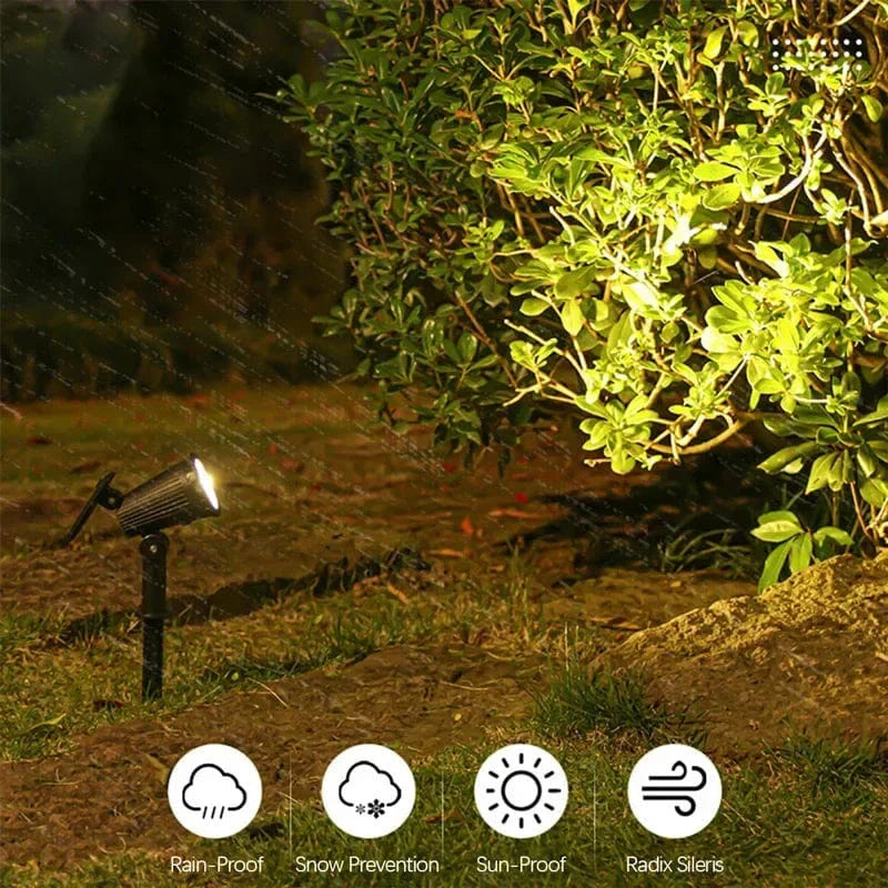 SunGlow Solar LED Garden Spotlight – Outdoor Landscape Lighting