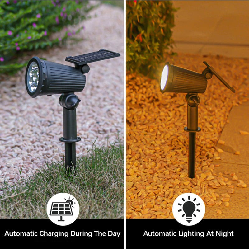 SunGlow Solar LED Garden Spotlight – Outdoor Landscape Lighting