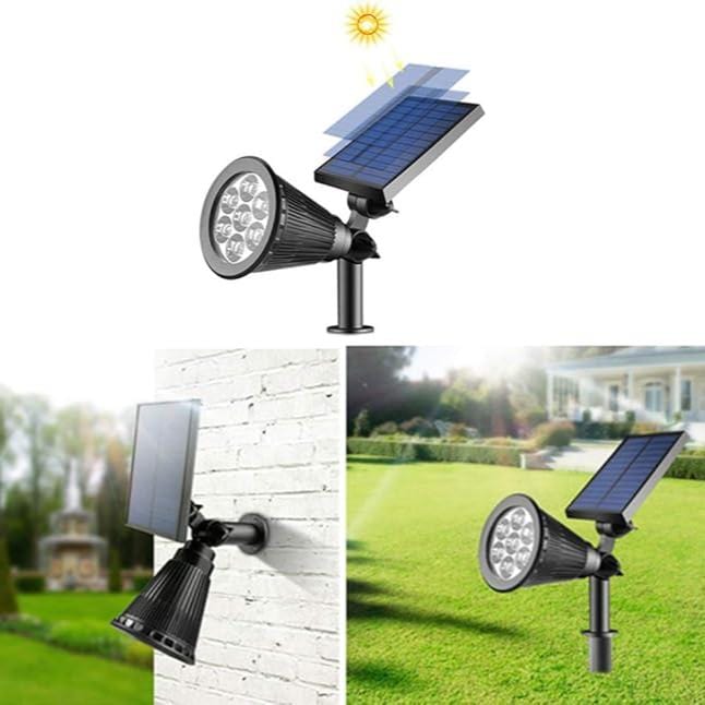 SunGlow Solar LED Garden Spotlight – Outdoor Landscape Lighting